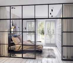 Làm vách ngăn nhôm kính xingfa Tân Uyên