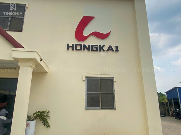 chữ nổi alu hong kai