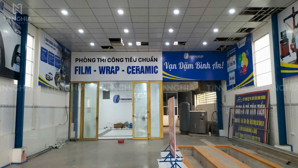 bảng hiệu trung tâm bảo dưỡng xe
