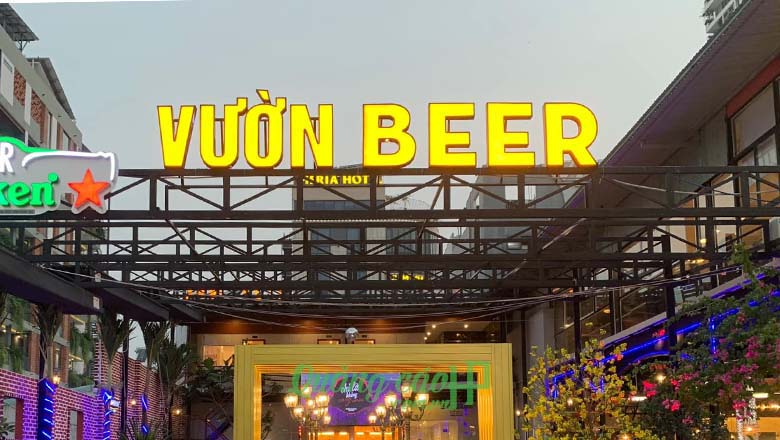Mẫu biển hiệu quán nhậu bắt mắt hút khách