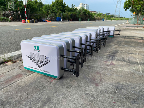 hộp đèn mica quảng cáo Thuận An