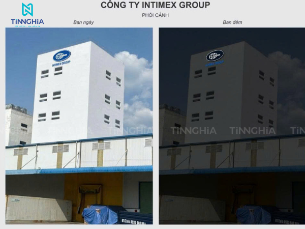 Lắp đặt logo chữ nổi trên cao Bình Dương