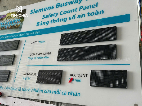 BẢNG THÔNG TIN AN TOÀN ĐÈN LED TẠI THUẬN AN