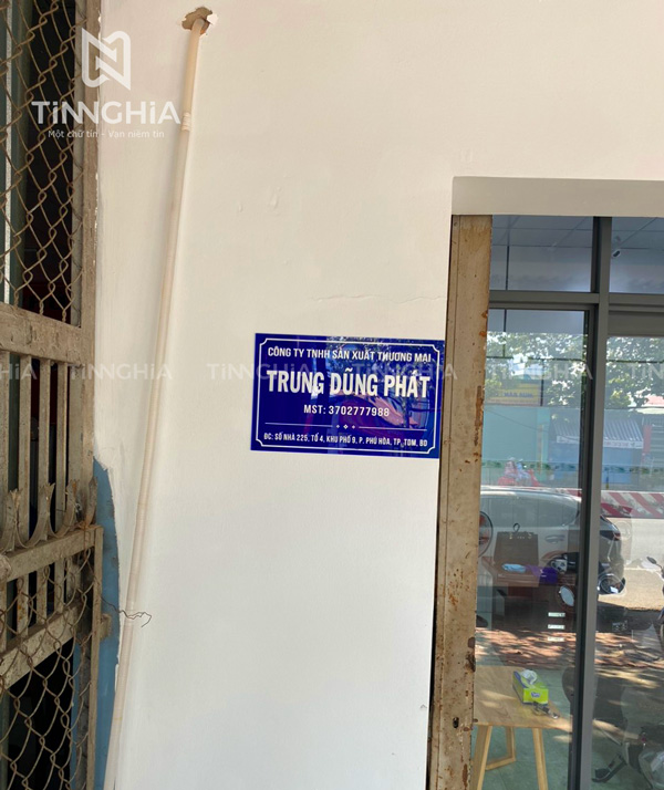 LÀM BẢNG MICA SỐ NHÀ BỀN ĐẸP