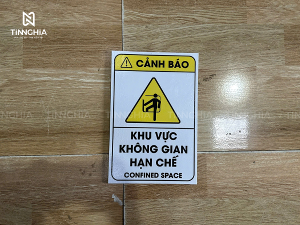 TÍN NGHĨA GIA CÔNG BẢNG CẢNH BÁO CHO NHÀ XƯỞNG IDS