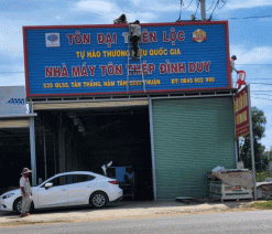 10+ Dự Án Thi Công Bảng Hiệu Tôn Chữ Nổi Tại Bình Dương