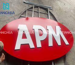 Gia công chữ nổi inox Dĩ An