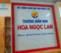 BIỂN HIỆU GIẢ ĐÁ CHỮ NỔI MICA BÌNH DƯƠNG