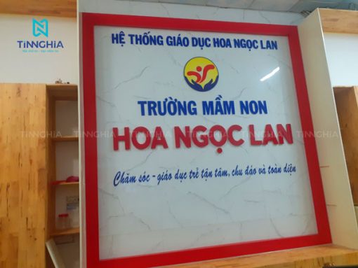 BIỂN HIỆU GIẢ ĐÁ CHỮ NỔI MICA BÌNH DƯƠNG