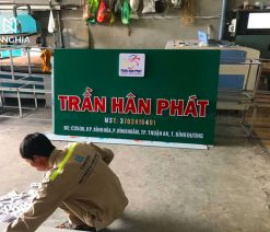 Làm Bảng Hiệu Alu Chữ Nôi Mica Thuận An