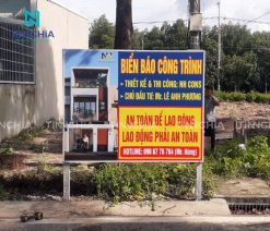 Làm biển báo thi công Bình Dương