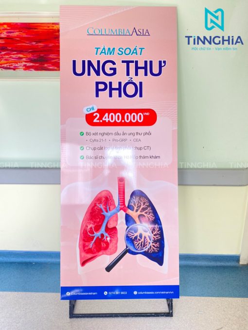 In ấn Standee quảng cáo