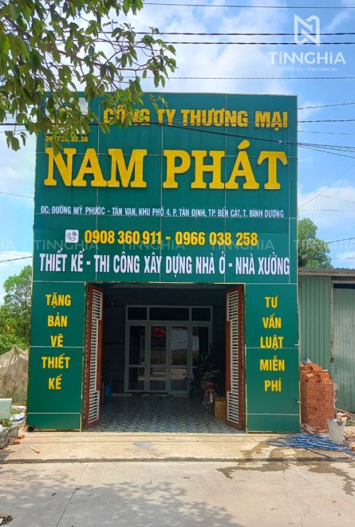 làm bảng hiệu công ty tại thuận an