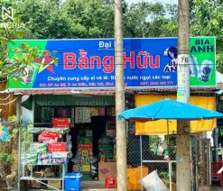 Biển hiệu bằng tôn Bàu Bàng