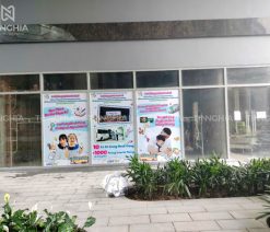 Dán decal kính văn phòng Bình Dương