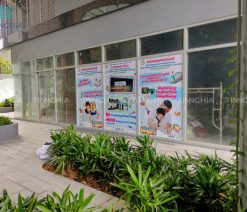 Dán decal kính văn phòng Bình Dương