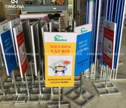 Làm biển báo thi công Bình Dương