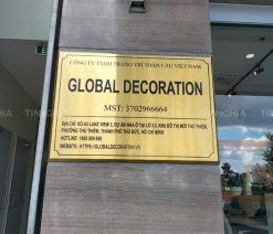 Làm bảng tên văn phòng tân uyên