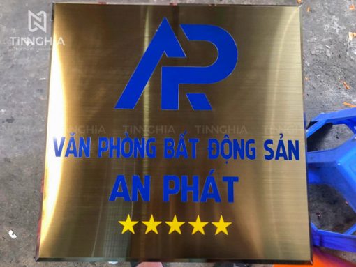 Làm bảng tên văn phòng tân uyên