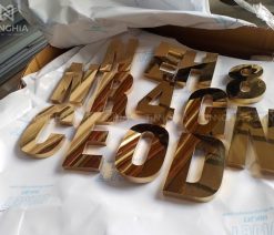 Làm chữ nổi inox thuận an