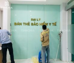 Bảng hiệu chữ nổi inox