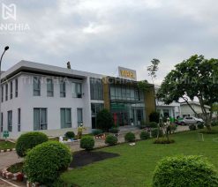 Chữ inox vàng gương sáng chân