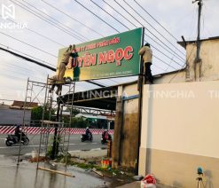 Làm bảng hiệu alu Bến Cát