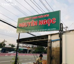 Biển hiệu alu chữ nổi mica Bình Dương