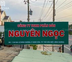 biển alu chữ nổi Bình Dương