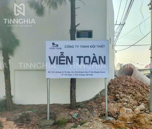 Thiết kế bảng hiệu công ty Bình Dương