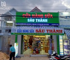 làm bảng hiệu cửa hàng Bình Dương