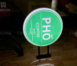 Làm bảng hiệu quán trà sữa tại Bình Dương