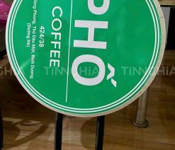 Biển hiệu quán cafe