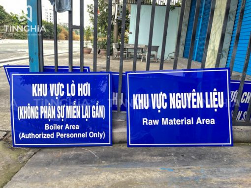 Làm biển mica Thủ Dầu Một