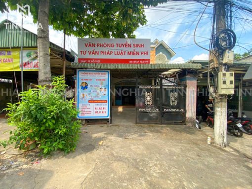 Biển bạt khung sắt Thủ Dầu Một