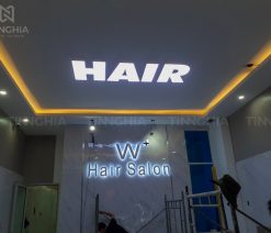 Làm chữ nổi mica led Bến Cát