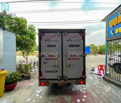 Dán decal xe tải Bình Dương