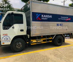 Dán decal xe tải Bình Dương