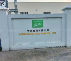 Làm chữ mica dán tường đẹp cho công ty, văn phòng