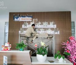 Bảng logo công ty Dĩ An