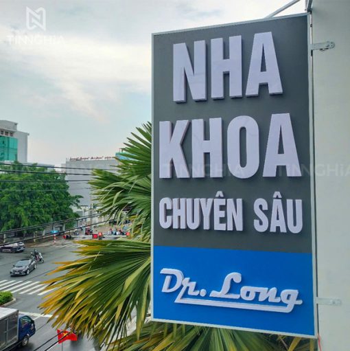 Biển hiệu alu chữ nổi mica Bình Dương
