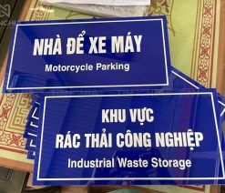 Làm biển chỉ dẫn mica số lượng lớn