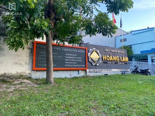 Bảng hiệu alu chữ inox Bình Dương