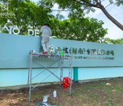 Bảng hiệu alu chữ inox Bình Dương