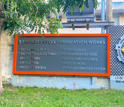 Làm biển công ty bằng alu Bình Dương