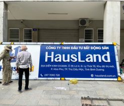Biển quảng cáo bất động sản bằng alu