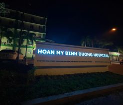 Biển hiệu chữ nổi inox Bàu Bàng