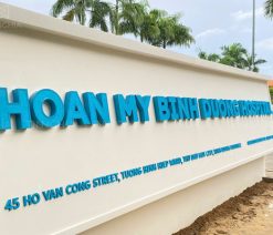 Biển hiệu chữ nổi inox Bàu Bàng