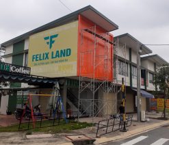 Ốp mặt dựng alu Bến Cát