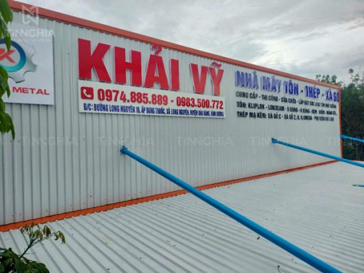 Báo giá chữ nổi mica TPHCM